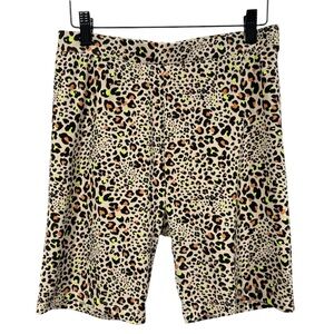 American Eagle Outfitters Orange‎ and Black Bike Shorts